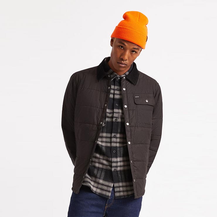 BRIXTON ֥ꥯȥ CASS JACKET ƥ󥰥㥱å 03287 BKBLK Ź