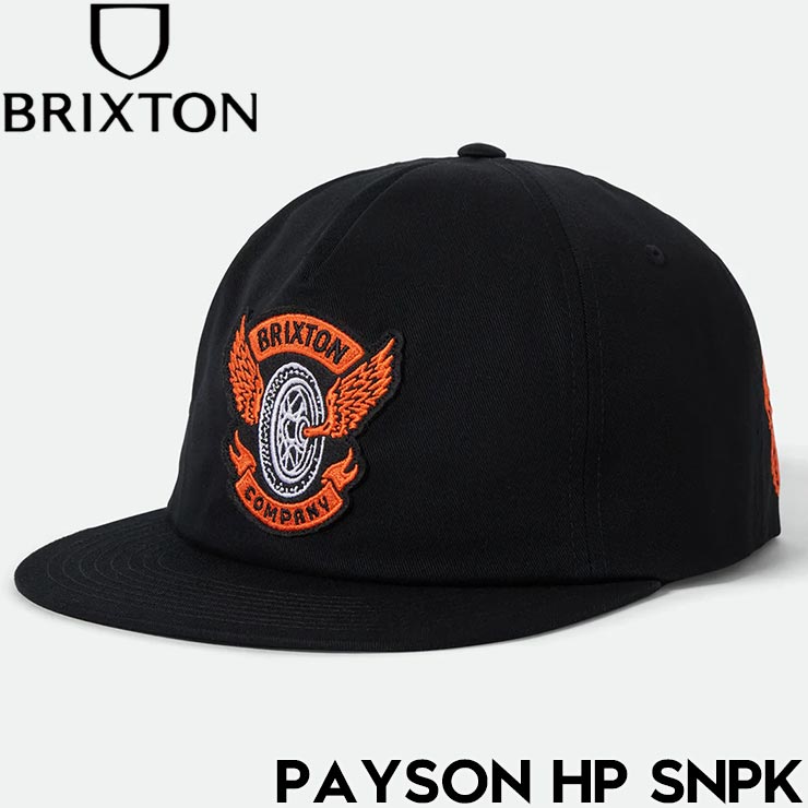 BRIXTON �֥ꥯ���ȥ� PAYSON HP SNPK - BLACK ���ʥåץХå�����å� ˹�� 11917 25HO ��������Ź������