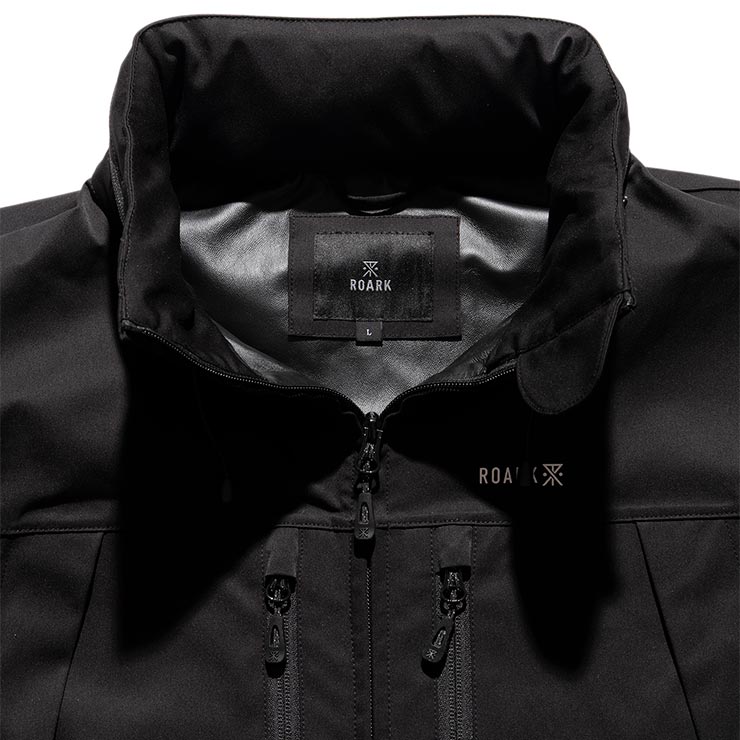 ROARK CARAVAN JACKET BLACK 高密度ツイルクロス