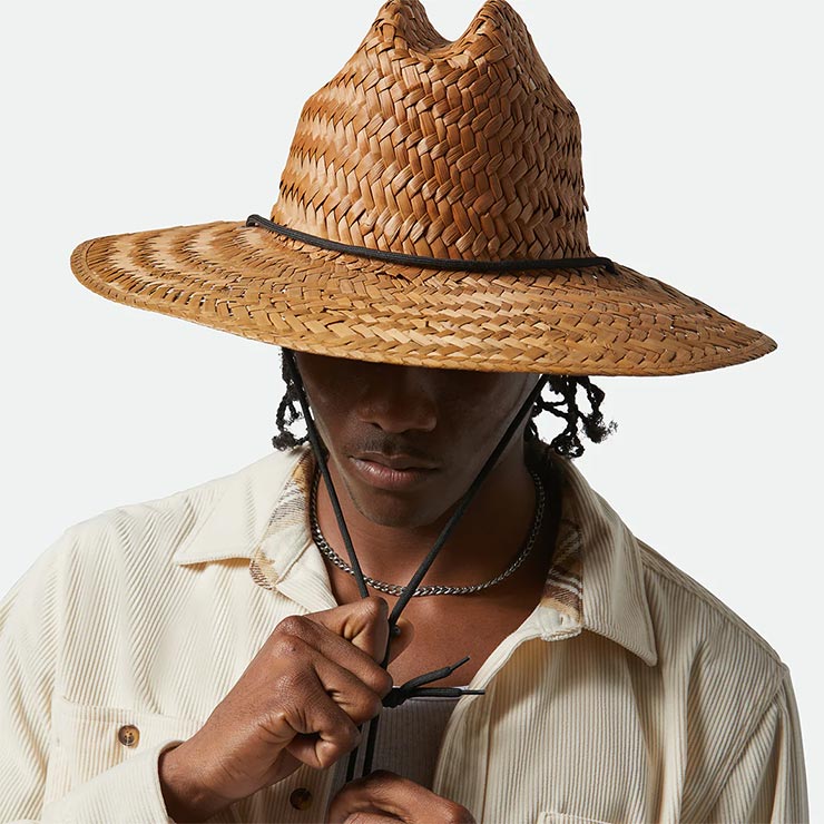 ������̵���ۥ��ȥ����ϥå� �����˹�� BRIXTON �֥ꥯ���ȥ� BELLS II SUN HAT 11162 LTBRN ��������Ź������