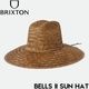 ������̵���ۥ��ȥ����ϥå� �����˹�� BRIXTON �֥ꥯ���ȥ� BELLS II SUN HAT 11162 LTBRN ��������Ź������