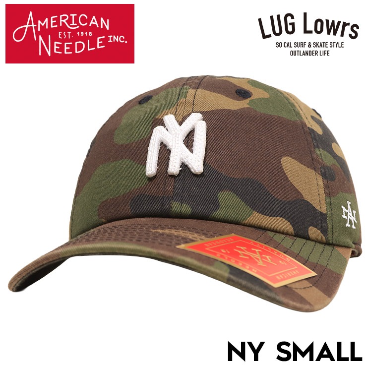 AMERICAN NEEDLE ����ꥫ��ˡ��ɥ� ����å� ��� ��ǥ����� ˹�� �١����ܡ��륭��å� ��������å� ���åȥ󥭥�å� �ɽ�����å� NY SMALL Ballpark SMU674A-NBY-S CAMO ��������Ź������