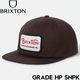 BRIXTON �֥ꥯ���ȥ� GRADE HP SNPK - PINECONE BROWN ���ʥåץХå�����å� ˹�� 11697 25HO ��������Ź������