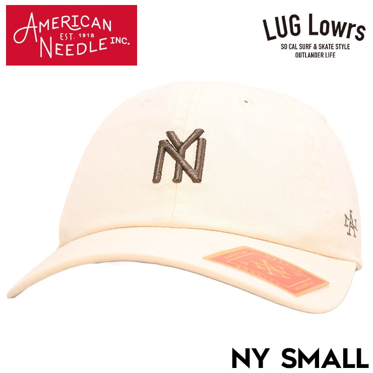 AMERICAN NEEDLE ����ꥫ��ˡ��ɥ� ����å� ��� ��ǥ����� ˹�� �١����ܡ��륭��å� ��������å� ���åȥ󥭥�å� �ɽ�����å� NY SMALL Ballpark SMU674A-NBY-S IVORY ��������Ź������