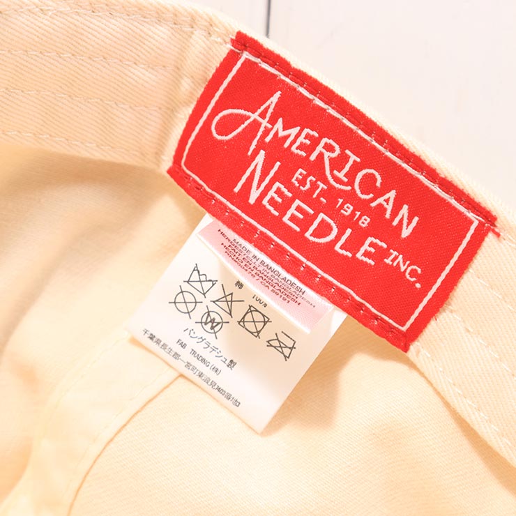 AMERICAN NEEDLE ����ꥫ��ˡ��ɥ� ����å� ��� ��ǥ����� ˹�� �١����ܡ��륭��å� ��������å� ���åȥ󥭥�å� �ɽ�����å� NY SMALL Ballpark SMU674A-NBY-S IVORY ��������Ź������