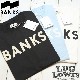 [����å��ݥ����б�] BANKS �Х󥯥� CLASSIC TEE ȾµT����� WTS0261