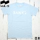 [����å��ݥ����б�] BANKS �Х󥯥� CLASSIC TEE ȾµT����� WTS0261
