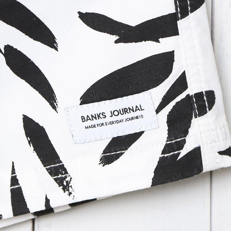 [����å��ݥ����б�] BANKS �Х󥯥� PLANTATION BOARDSHORT �ܡ��ɥ��硼�� BS0179