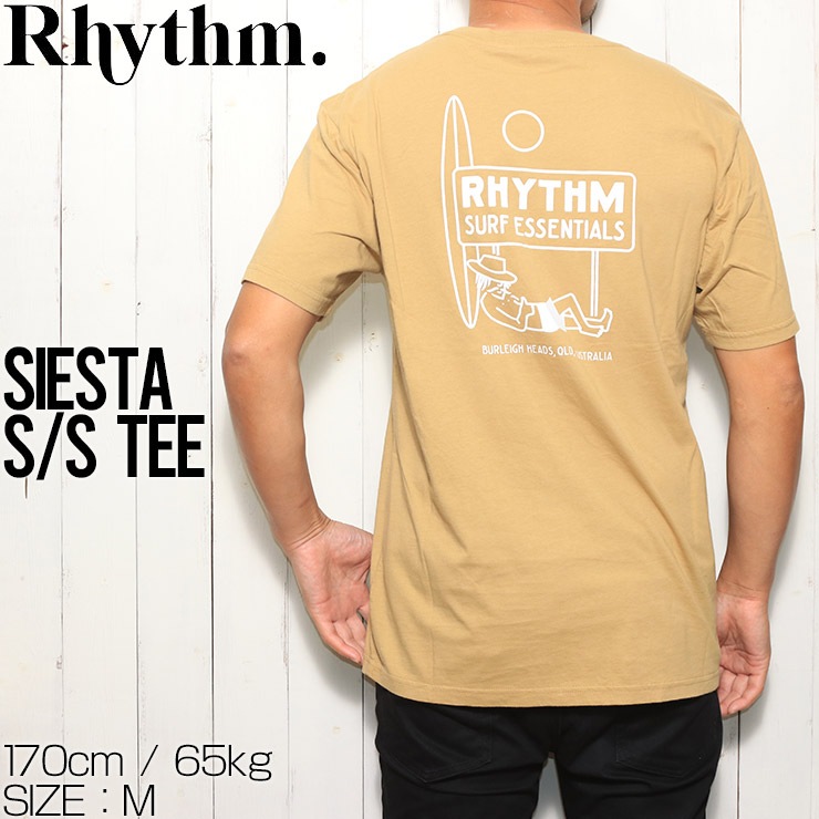 [åݥб] ȾµT ХåץTEE Rhythm ꥺ SHIESTA S/S TEE 0122M-PT01