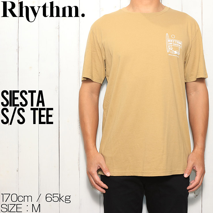 [åݥб] ȾµT ХåץTEE Rhythm ꥺ SHIESTA S/S TEE 0122M-PT01