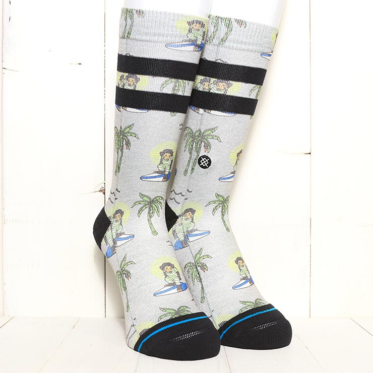 [åݥб] å  STANCE  SURFING MONKEY CREW SOCKS å  A556A21SMK