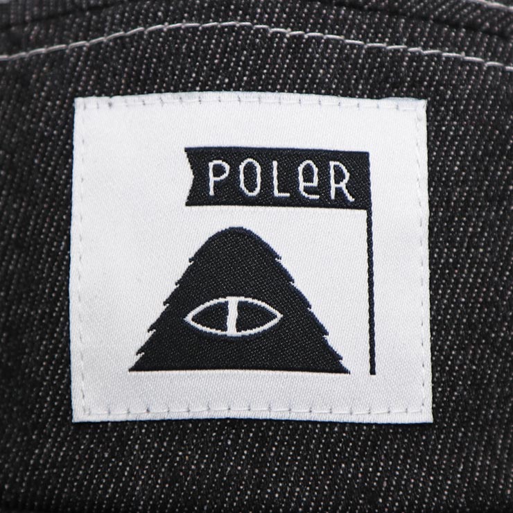 ������̵����˹�� ���ȥ�åץ���å�  POLeR �ݡ��顼 DENIM 5P CAP 251MCV0086 BLK ��������Ź������