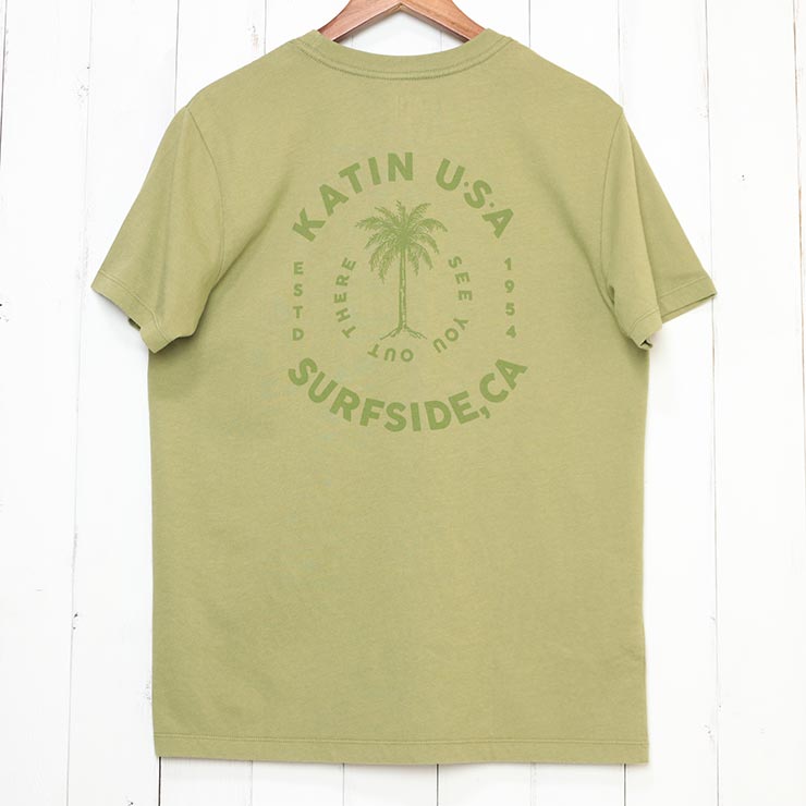 [����å��ݥ����б�] KATIN �����ƥ��� PALM S/S TEE ȾµT����� TSPAL06