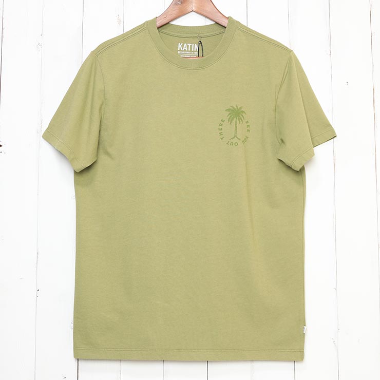[����å��ݥ����б�] KATIN �����ƥ��� PALM S/S TEE ȾµT����� TSPAL06
