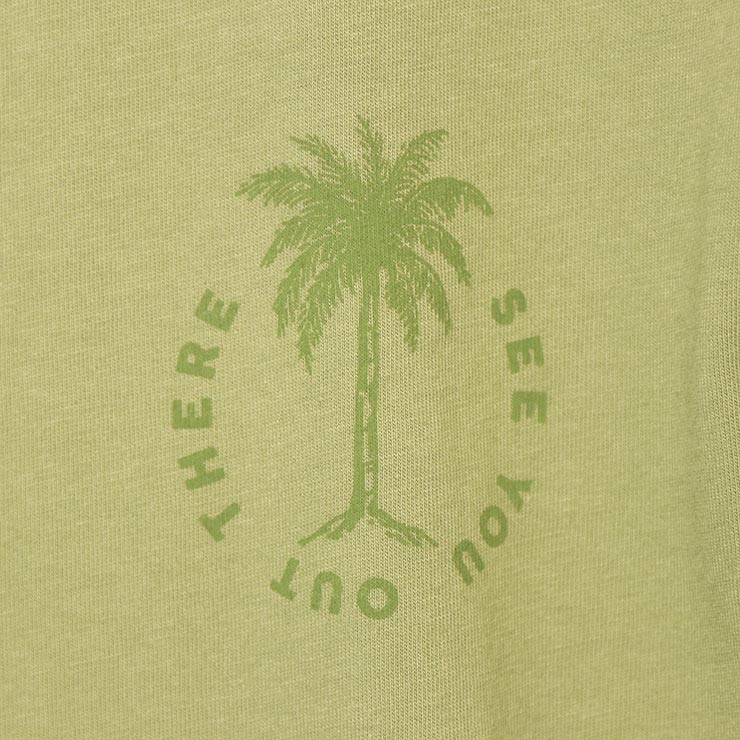 [����å��ݥ����б�] KATIN �����ƥ��� PALM S/S TEE ȾµT����� TSPAL06