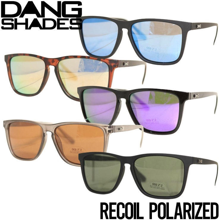 [åݥб] DANG SHADES 󥷥ǥ RECOIL POLARIZED SUNGLASSES и󥰥饹