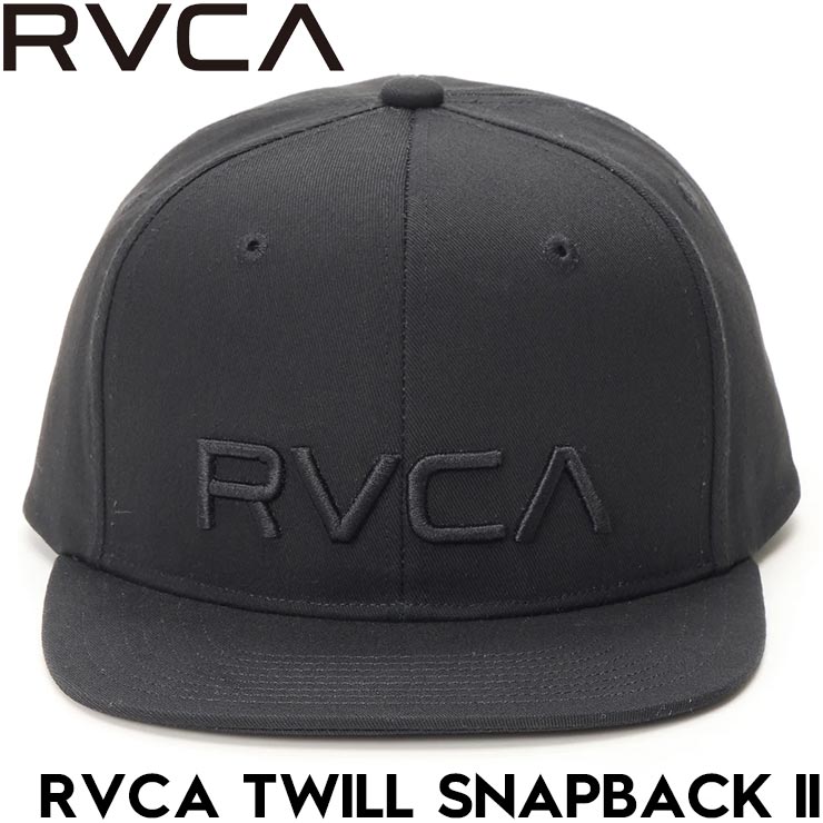 RVCA 롼 RVCA TWILL SNAPBACK ʥåץХåå ˹ BF042900 BBB Ź