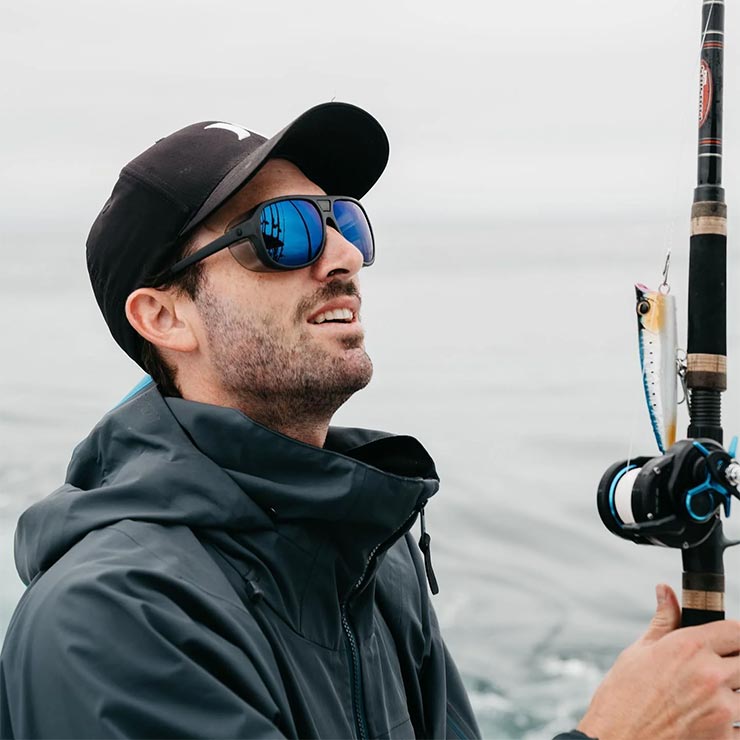 ELECTRIC ���쥯�ȥ�å� STACKER STACKER - MATTE BLACK / M BLUE POLAR PRO ���󥰥饹 �ޥåȥ֥�å� / M �֥롼�ݡ��顼 PRO �и���� ��� ��ǥ����� ��������Ź������