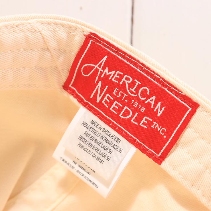 AMERICAN NEEDLE ����ꥫ��ˡ��ɥ� ����å� ��� ��ǥ����� �١����ܡ��륭��å� ��������å� 6�ѥͥ륭��å� �ɽ�����å� LOS ANGELES SMALL SMU674A-LA-S IVORY ��������Ź������