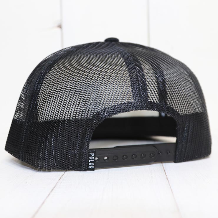 ������̵���� POLeR �ݡ��顼 SUMMIT TRUCKER HAT ��å��奭��åå� ���ʥåץХå�����å� 212ACU7401 [FB]
