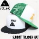 ������̵���� POLeR �ݡ��顼 SUMMIT TRUCKER HAT ��å��奭��åå� ���ʥåץХå�����å� 212ACU7401 [FB]