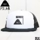 ������̵���� POLeR �ݡ��顼 SUMMIT TRUCKER HAT ��å��奭��åå� ���ʥåץХå�����å� 212ACU7401 [FB]