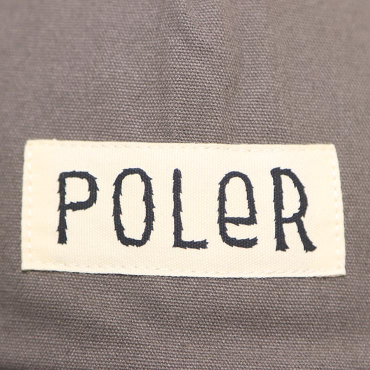 ������̵����˹�� ���ȥ�åץ���å�  POLeR �ݡ��顼 FURRY FONT COTTON 6P CAP 251MCV0087 GRY ��������Ź������
