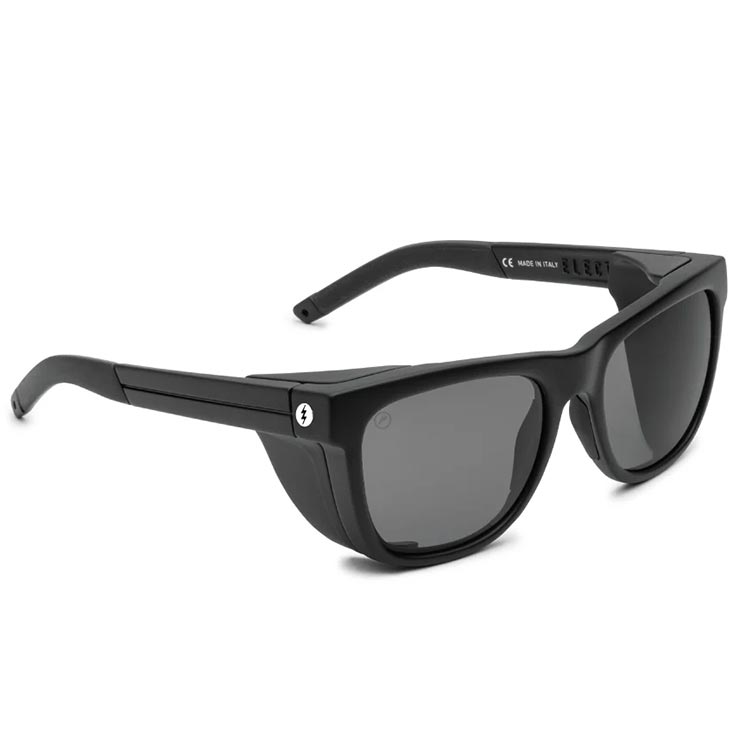 ELECTRIC ���쥯�ȥ�å� 12(JJF12) - MATTE BLACK / HT GREY POLAR PRO ��ASIAN FIT�ϥ��󥰥饹 �ޥåȥ֥�å� �и���� ��� ��ǥ����� ��������ե��å� ��������Ź������