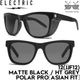 ELECTRIC ���쥯�ȥ�å� 12(JJF12) - MATTE BLACK / HT GREY POLAR PRO ��ASIAN FIT�ϥ��󥰥饹 �ޥåȥ֥�å� �и���� ��� ��ǥ����� ��������ե��å� ��������Ź������