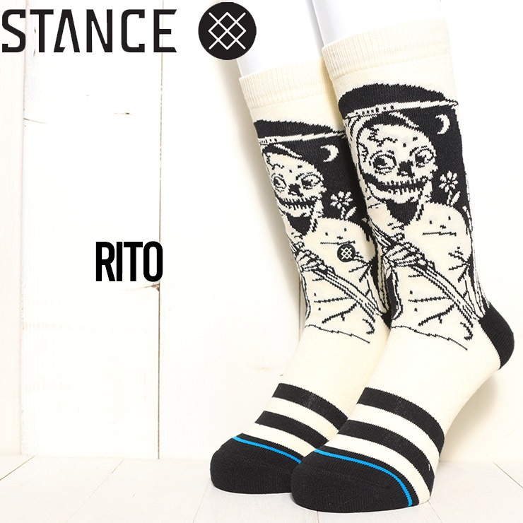 [����å��ݥ����б�] ���å��� ���� STANCE ������ RITO CREW SOCKS ���å��� ���� M555A22RIT
