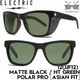 ELECTRIC ���쥯�ȥ�å� 12(JJF12) - MATTE BLACK / HT GREEN POLAR PRO��ASIAN FIT�ϥ��󥰥饹 �ޥåȥ֥�å� �и���� ��� ��ǥ����� ��������ե��å� ��������Ź������