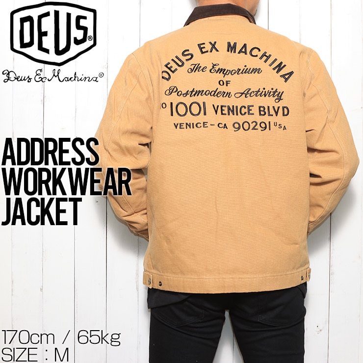 送料無料】 Deus Ex Machina デウスエクスマキナ ADDRESS WORKWEAR