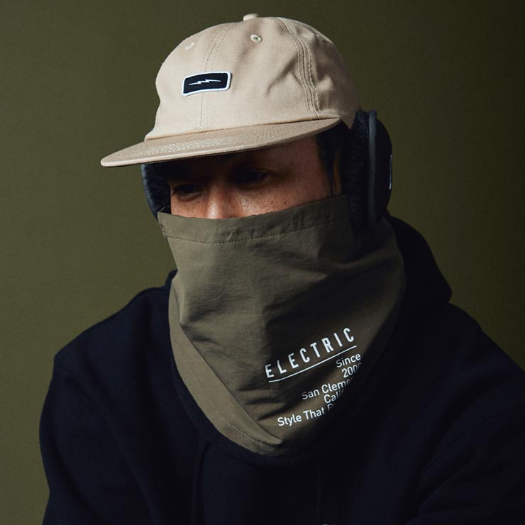 エレクトリック ELECTRIC FLEECE HOOD WARMER フリース フード