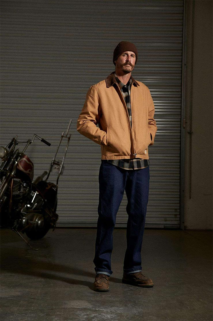 ������̵���ۥ��åץ��㥱�å� ���졼�����㥱�å� BRIXTON �֥ꥯ���ȥ� MECHANIC GARAGE ZIP JKT 03438 TOBACCO BROWN ��������Ź������
