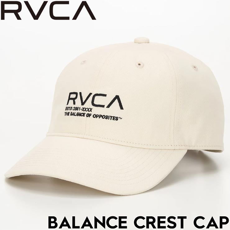 RVCA 롼 BALANCE CREST CAP ȥåץХåå ˹ BF042901 VWT Ź