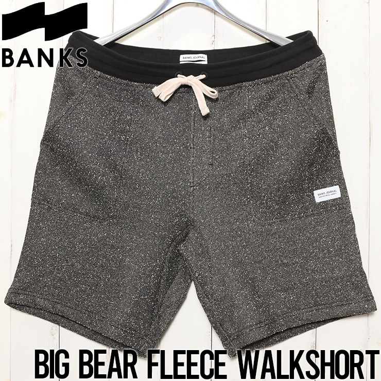 [����å��ݥ����б�] �ϡ��եѥ�� �������åȥ��硼�� BANKS �Х󥯥� BIG BEAR FLEECE WALKSHORT WSE0043