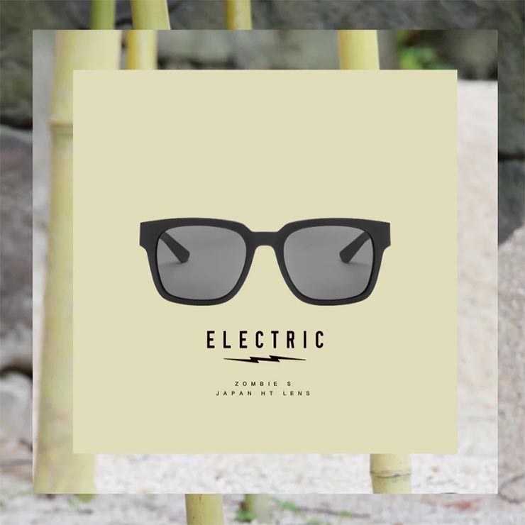 ELECTRIC ���쥯�ȥ�å� ZOMBIE SPORT - MATTE BLACK / HT GREY POLAR PRO ��ASIAN FIT�ϥ��󥰥饹 �ޥåȥ֥�å� �и���� ��� ��ǥ����� ��������ե��å� ��������Ź������