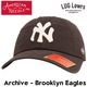 AMERICAN NEEDLE ����ꥫ��ˡ��ɥ� ����å� ��� ��ǥ����� �١����ܡ��륭��å� 6�ѥͥ륭��å� �ɽ�����å� �˥����꡼�� Archive Brooklyn Eagles SMU694B-BEAG BLACK ��������Ź������