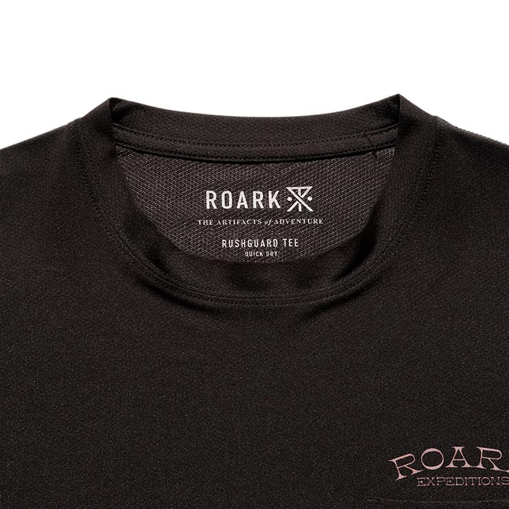 ̵ROARKʥ˥å奬 T  Ⱦµ ۴® UVå ȥɥ SONS OF THE SUN RUSHGUARD S/S TEE RGTJ1120-BLK 