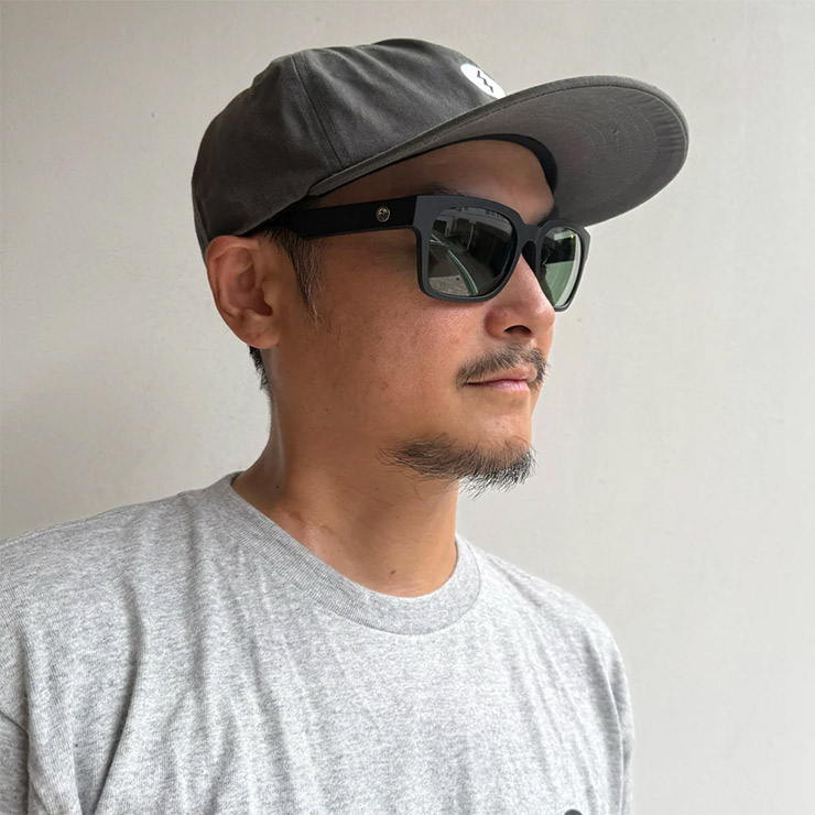 ELECTRIC ���쥯�ȥ�å� ZOMBIE SPORT - MATTE BLACK / HT GREEN POLAR PRO ��ASIAN FIT�ϥ��󥰥饹 �ޥåȥ֥�å� �и���� ��� ��ǥ����� ��������ե��å� ��������Ź������