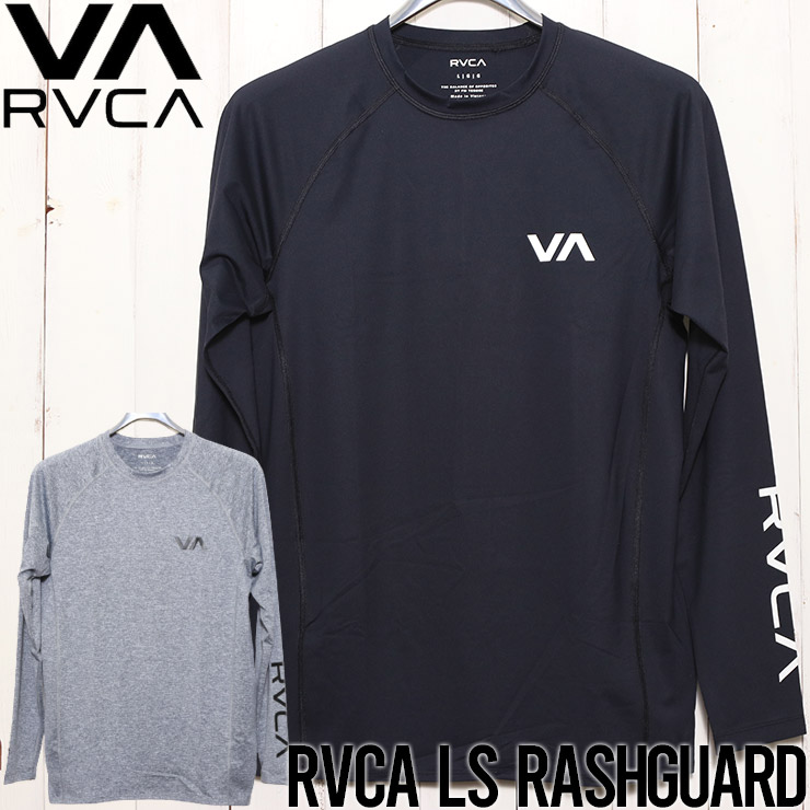 ̵ۥå奬 RVCA 롼 RVCA LS RASHGUARD AVYWR00119