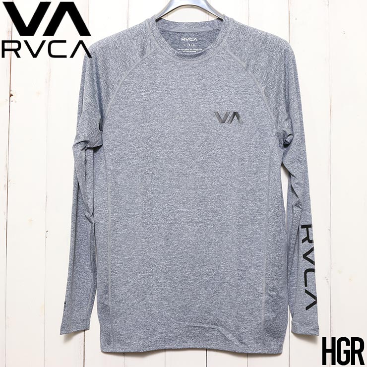 ̵ۥå奬 RVCA 롼 RVCA LS RASHGUARD AVYWR00119