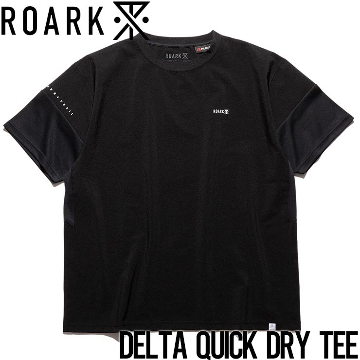 ������̵����®�� ���� ȾµT����� THE ROARK REVIVAL ����������Х��Х� DELTA QUICK DRY TEE - w/Polartec RTJPD1020-BLK ��������Ź������