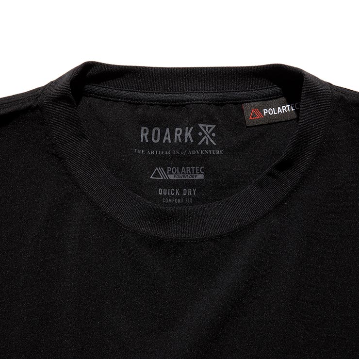 ������̵����®�� ���� ȾµT����� THE ROARK REVIVAL ����������Х��Х� DELTA QUICK DRY TEE - w/Polartec RTJPD1020-BLK ��������Ź������
