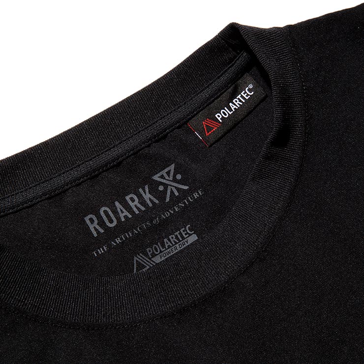 ������̵����®�� ���� ȾµT����� THE ROARK REVIVAL ����������Х��Х� DELTA QUICK DRY TEE - w/Polartec RTJPD1020-BLK ��������Ź������
