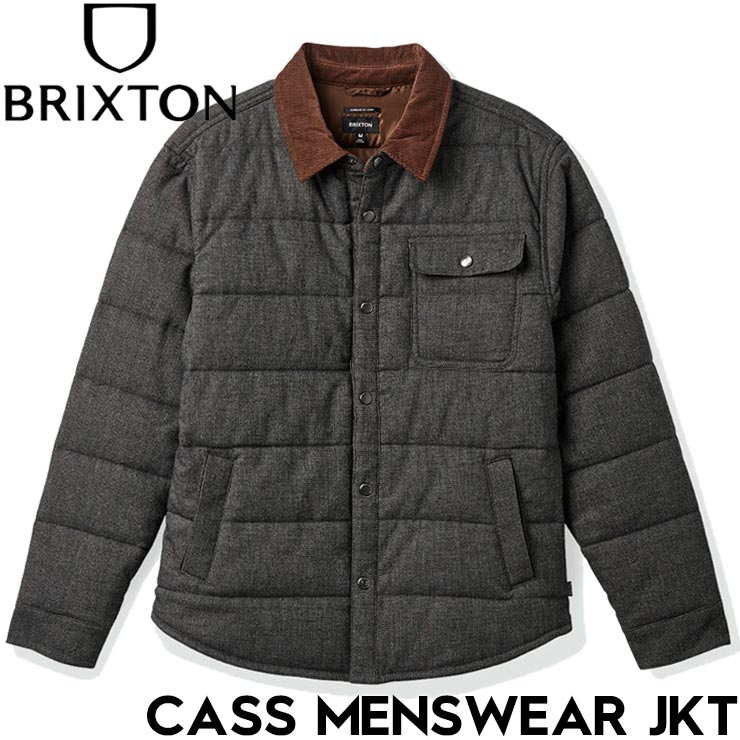 �ѥե������㥱�å� BRIXTON �֥ꥯ���ȥ� CASS MENSWEAR JKT  03441 MIXED TWEED ��������Ź������