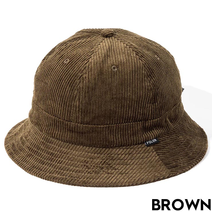 POLeR �ݡ��顼 CORDUROY BELL HAT �Х��åȥϥå� ˹�� �����ǥ���� 253MCV0101 ��������Ź������