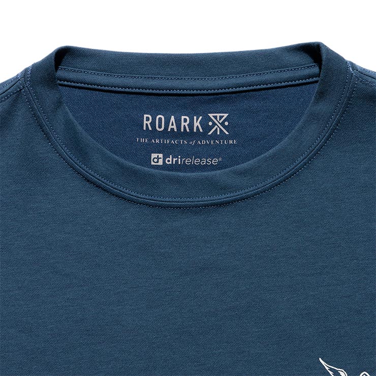 ROARK �������� T����� ��� ���åȥ���T����� �Ρ����꡼��T����� ®�� �ɥ饤 �ۿ�®�� ���� ��AUGS�� DriRelease CUTOFF TEE RTJDR1223-LGB ��������Ź������