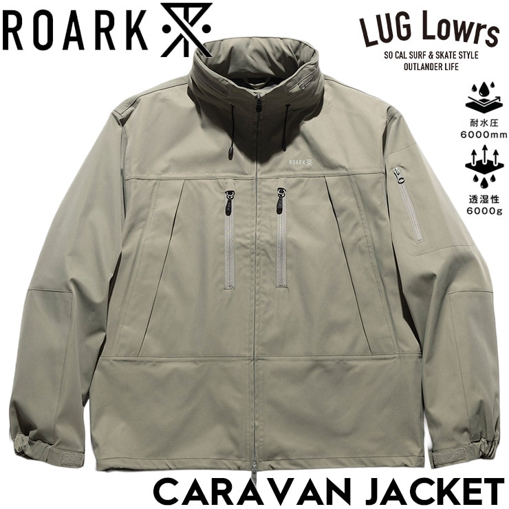 ROARK CARAVAN JACKET BURNT OLIVE