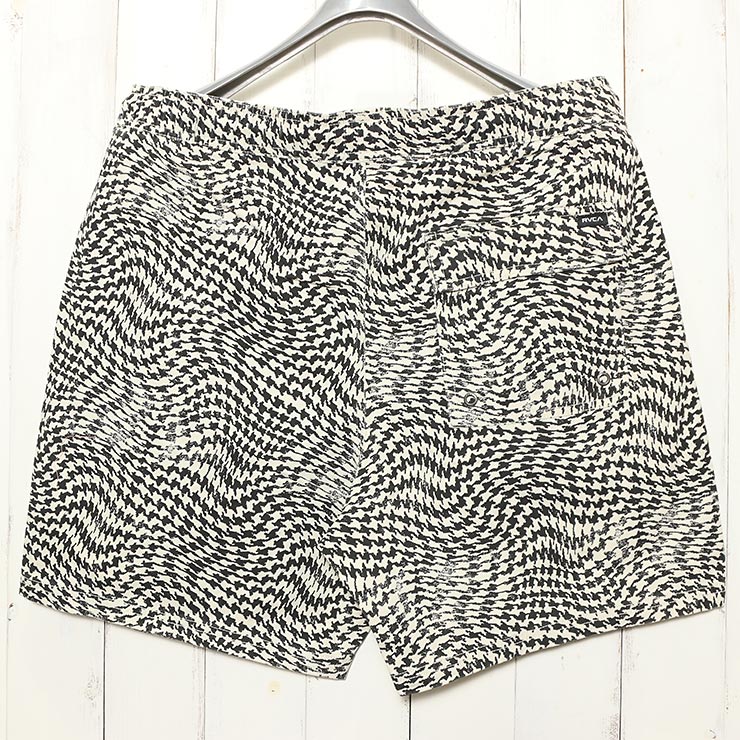 [����å��ݥ����б�] ���ȥ�å����硼�� �ϡ��եѥ�� RVCA �롼�� ESCAPE PRINT ELASTIC WALKSHORTS 17 M2011REP
